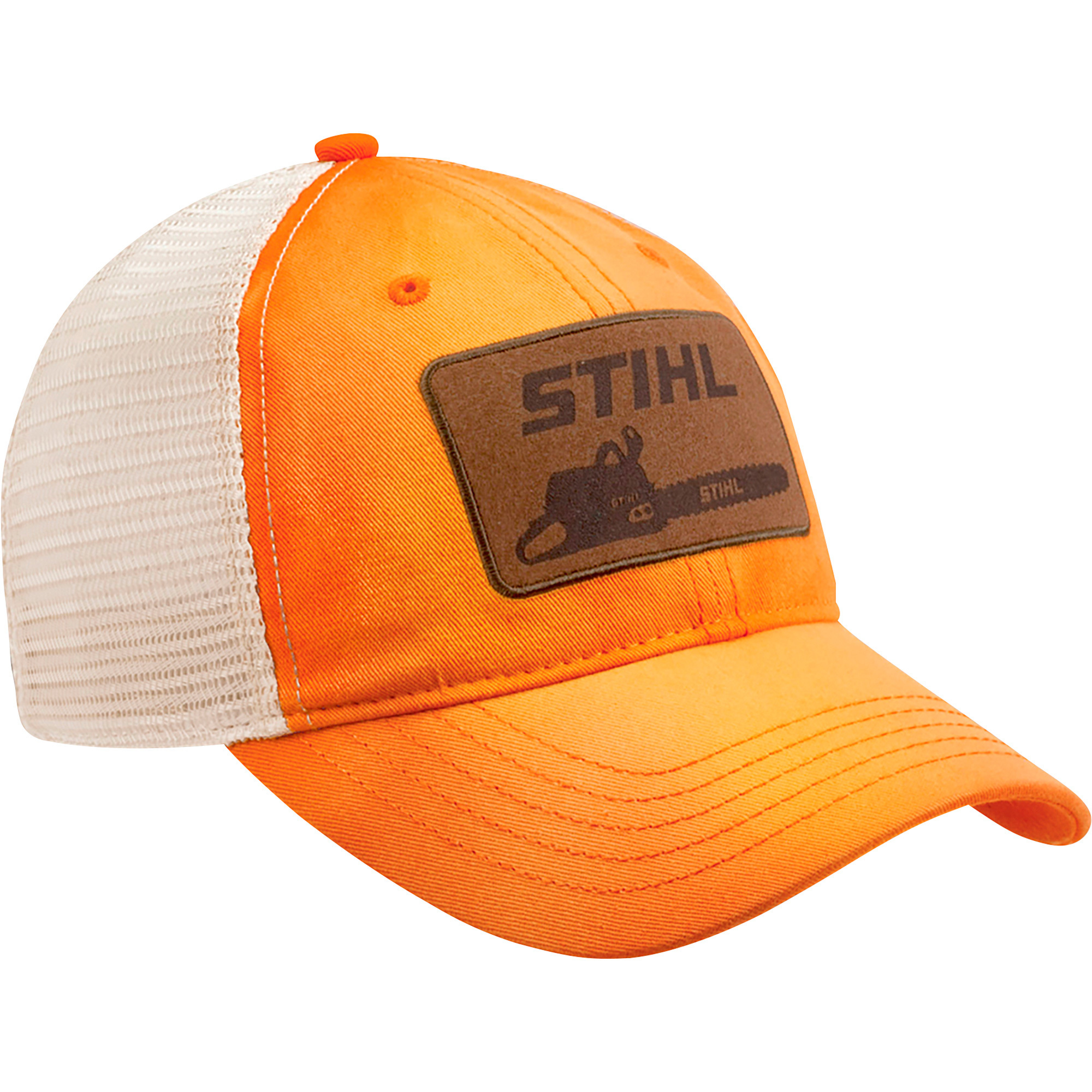 Stihl Outfitters WASHED ORANGE MESH CAP
